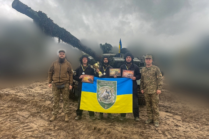 Танкісти 5 Слобожанської бригади «Скіф» НГУ стали срібними призерами змагань на кращий екіпаж