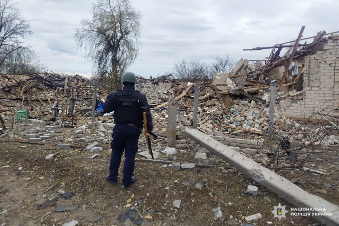 На Харківщині поліція фіксує наслідки російських атак