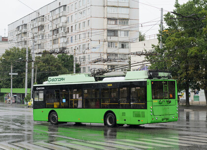 Харківський тролейбус знова курсує за основним маршрутом