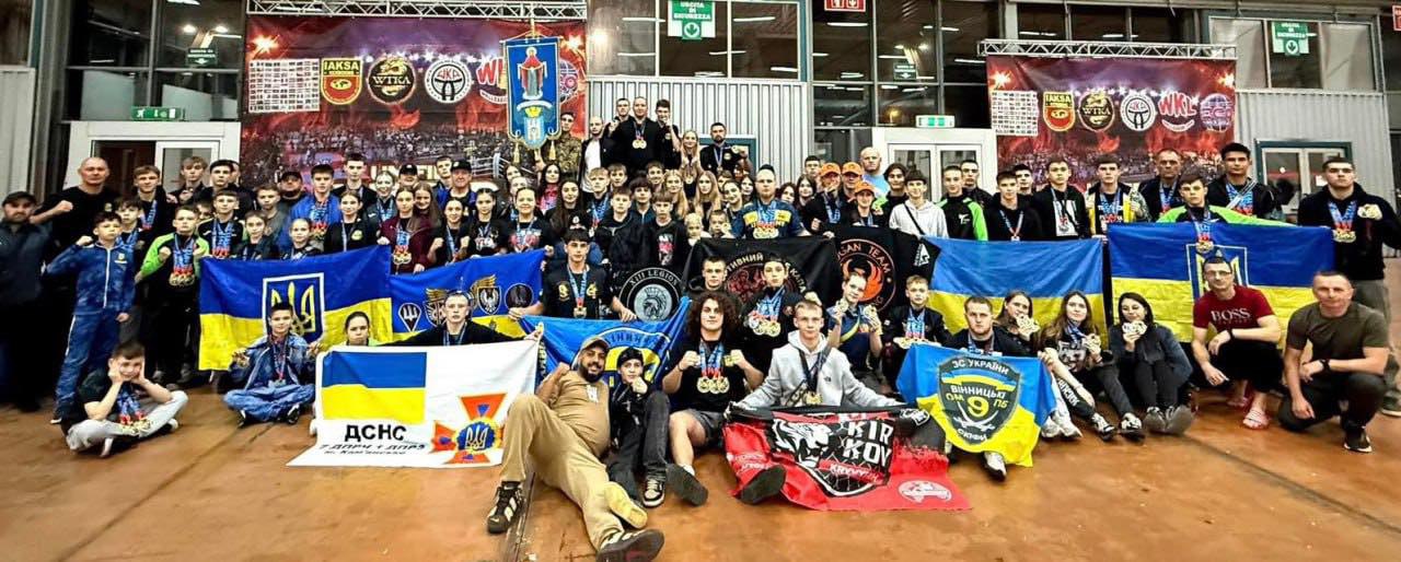 Збірна України з кікбоксингу посіла друге місце на чемпіонаті світу в Італії