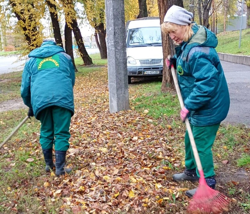 Наводять лад та роблять безпечнішими зелені зони міста комунальники: Новини Харкова