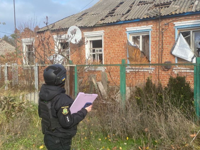 Поліція Харківщини задокументувала наслідки обстрілів