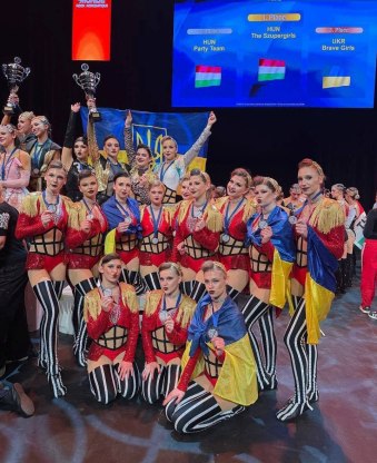 Харківські спортсмени здобули золото чемпіонату світу з акробатичного рок-н-ролу