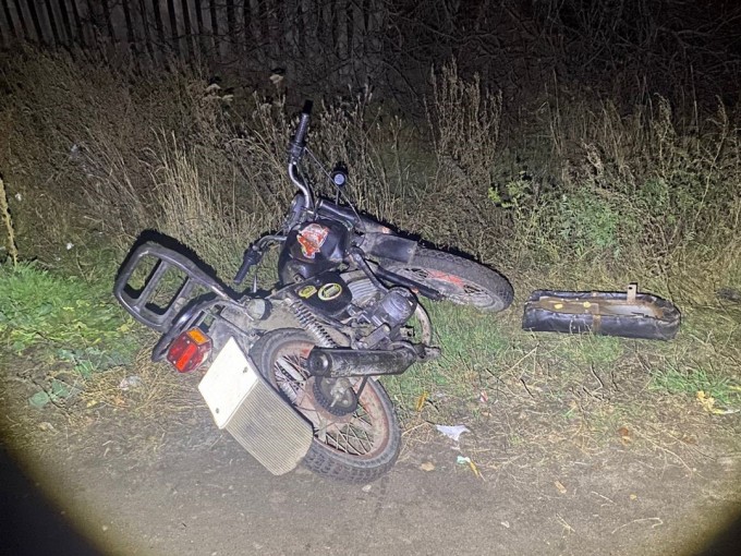 ДТП на Харківщині: 12-річний мотоцикліст травмувався