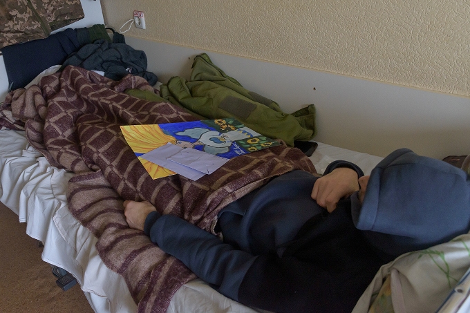 Діти України надіслали малюнки та листи підтримки Слобожанській бригаді «Скіф»