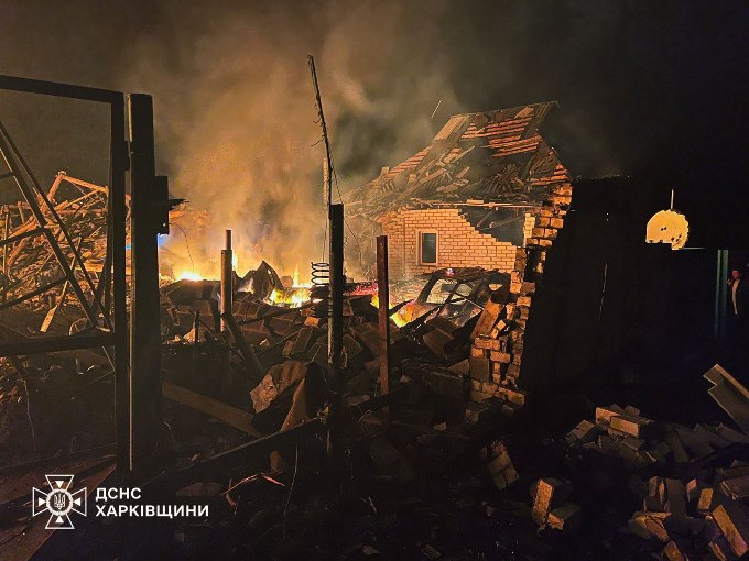 Російські дрони вдарили по Куп’янщині: дві жінки поранені