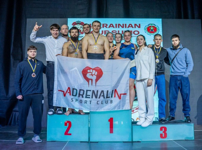 Харківські спортсмени на Кубку України з сумо: золото та срібло