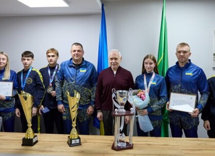 Ігор Терехов привітав харківських спортсменів з новими перемогами