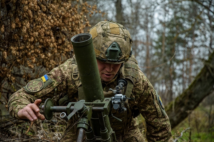 Мінометники бригади «Скіф» на Харківщині