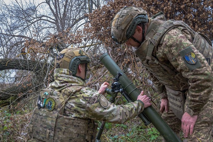 Мінометники бригади «Скіф» на Харківщині