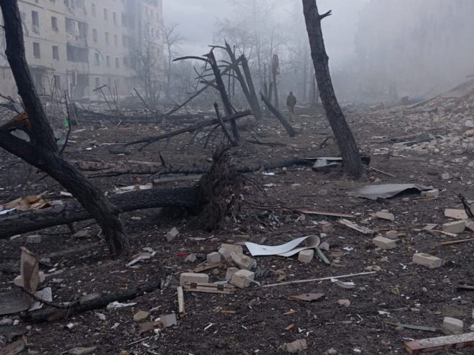 Харків та область: п’ятеро постраждалих, пошкоджені будівлі після ударів ворога