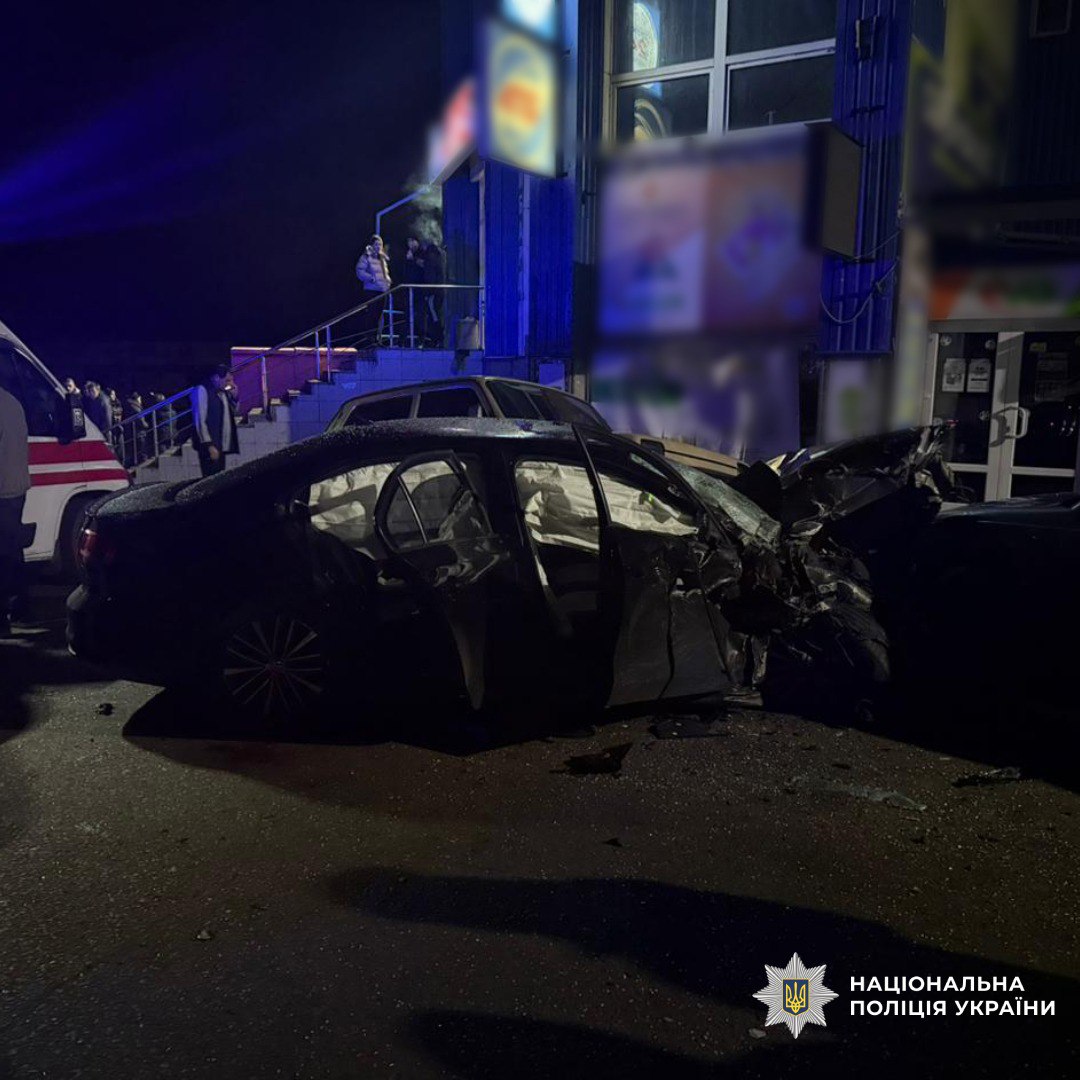 ДТП в Змієві: постраждала пасажирка Volkswagen Jetta