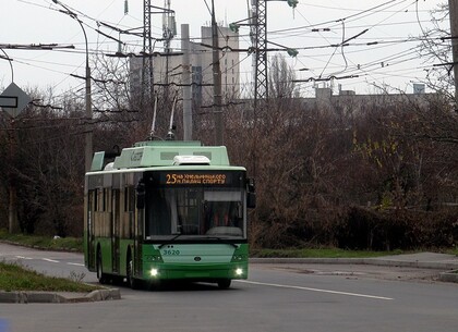Тролейбус №25 у Харкові не курсуватиме 23 грудня: причина та альтернатива