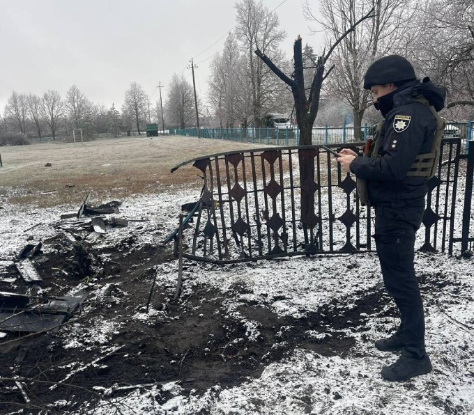 поліція задокументувала наслідки обстрілу