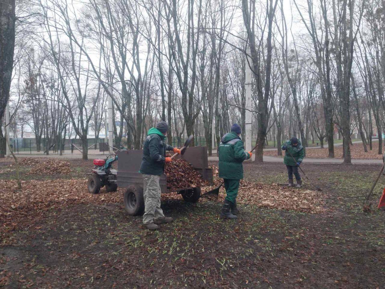 Впорядковують місця відпочинку городян комунальники: Новини Харкова