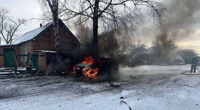 Новини Харкова: БпЛА «Молнія» вибухнув у Золочеві
