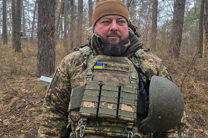 Військовослужбовець 5 Слобожанської бригади «Скіф» Костянтин, позивний «Кастет»
