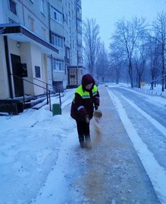 Новини Харкова: Шляхрембуд ліквідує наслідки негоди