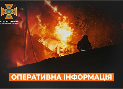 На Харківщині через пожежі постраждали люди