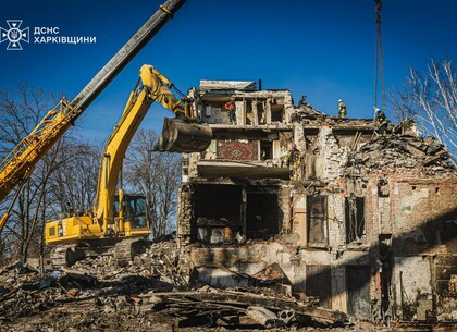 У Харкові завершено аварійно-рятувальні роботи на місці ракетного удару