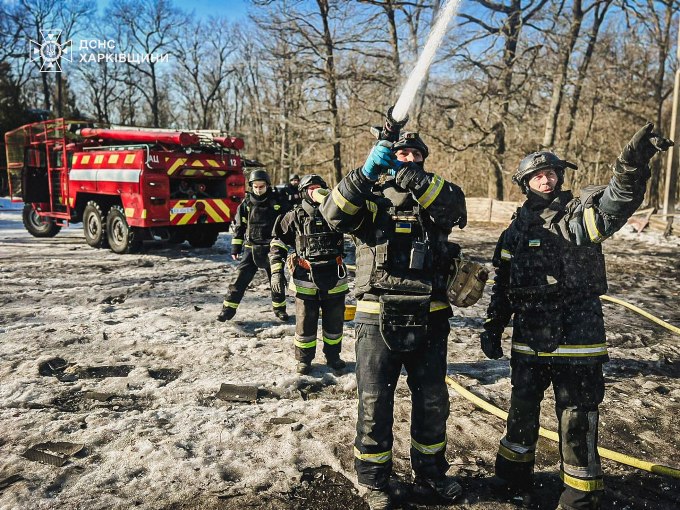 Новини Харкова: пожежу після обстрілу ліквідували