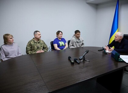 Ігор Терехов нагородив харків’ян, які витягли дітей з крижаної води