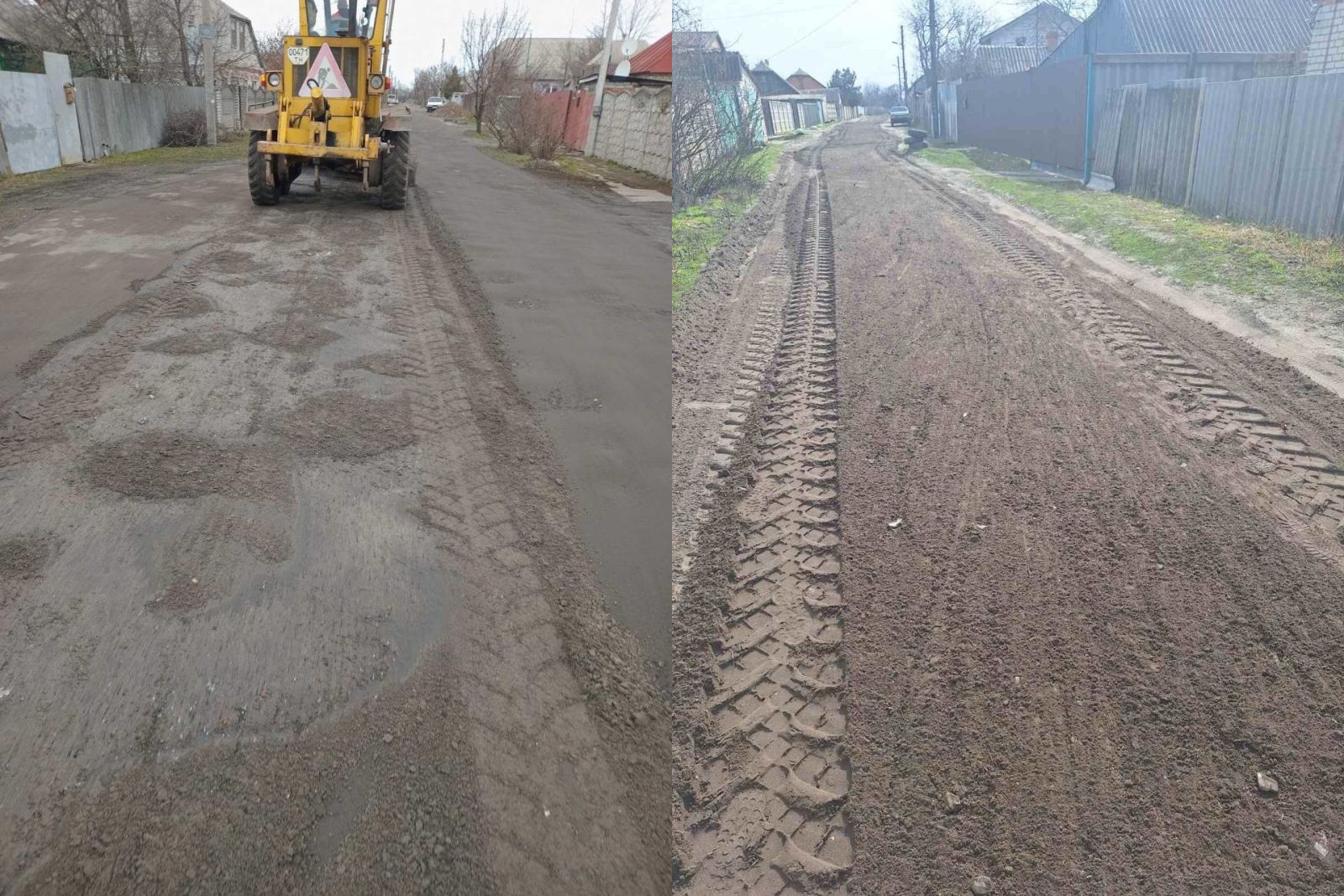 Вирівнюють дороги приватного сектору комунальники: Новини Харкова