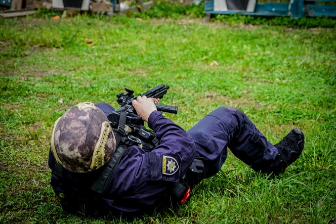 Новини Харкова: НГУ тренує патрульних поліцейських