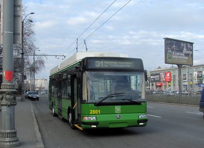 У вівторок низка тролейбусів Харкова тимчасово змінить маршрути