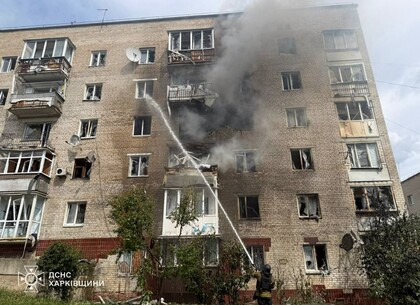 Ворожий безпілотник влучив у будинок у Харківській області