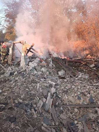 Новини Харкова: КАБ влучив по гаражному кооперативу в Ізюмі