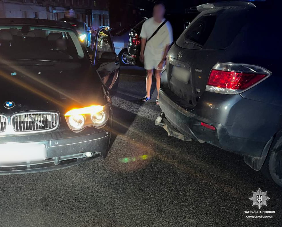 Новини Харкова: п'яний водій BMW спричинив ДТП