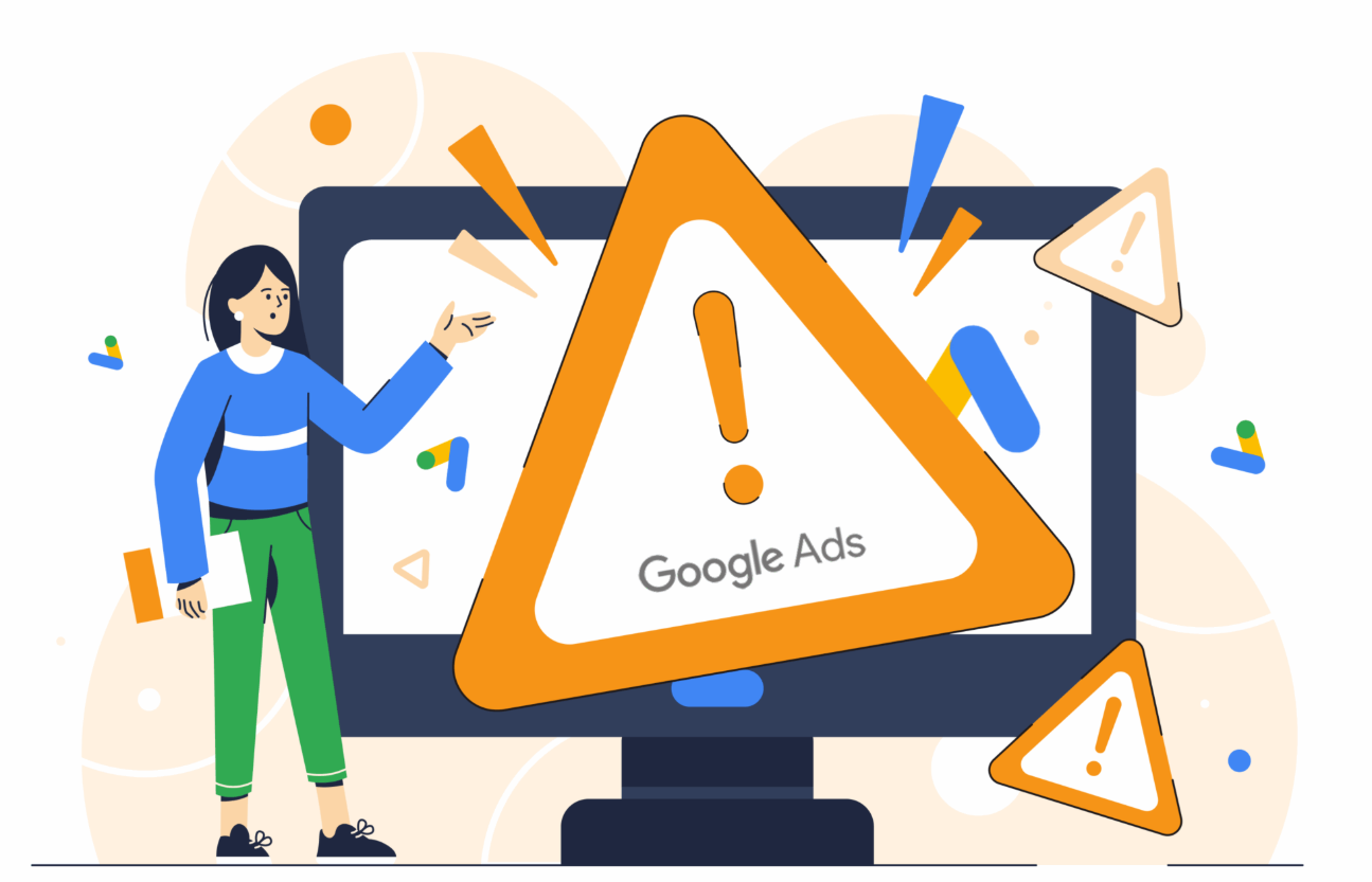 Помилки в налаштуванні Реклами Google