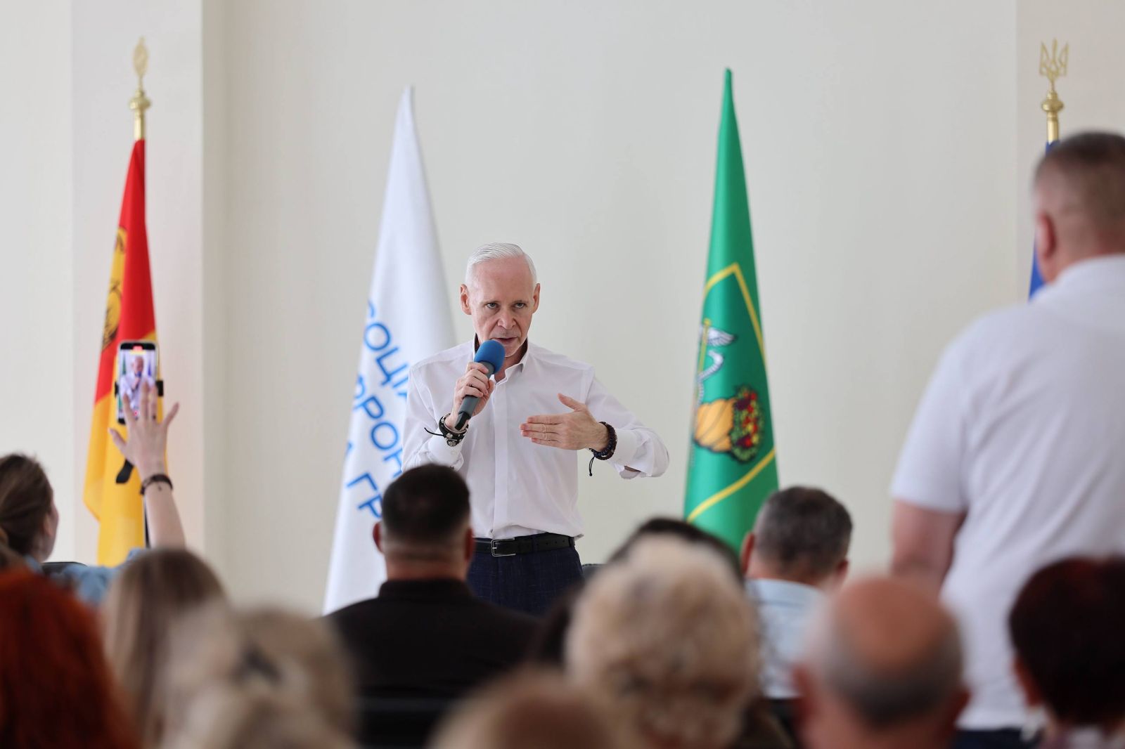 Закликав уряд, бізнес та громади об'єднатися заради майбутнього Ігор Терехов: Новини Харкова