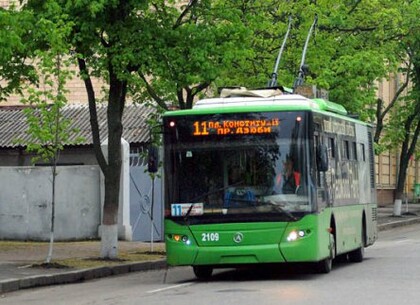 Збільшать інтервали та змінять рейси двох харківських тролейбусів