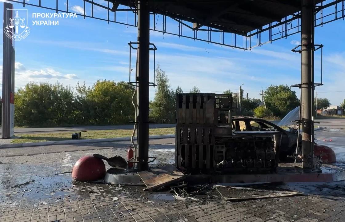 Атакували безпілотниками три АЗС у місті протягом дня : Новини Харкова