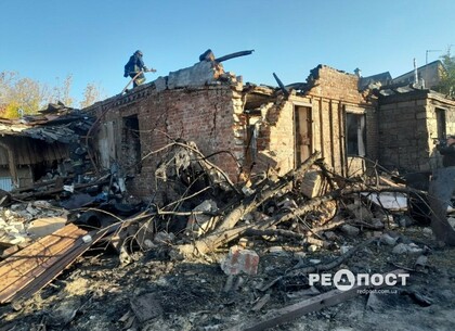 Як виглядає місце удару КАБами по Немишлянському району Харкова